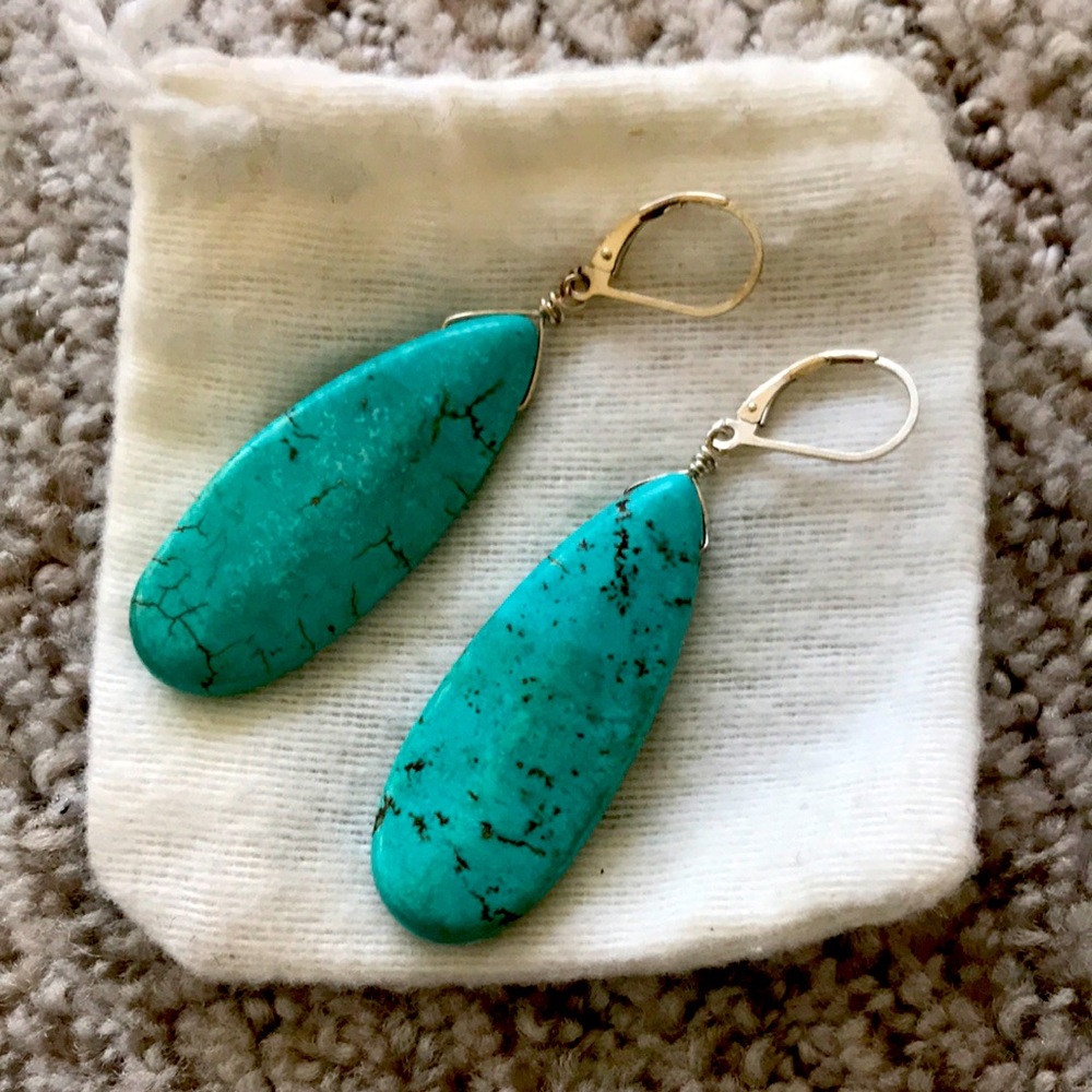 Turquoise Drop Earrings